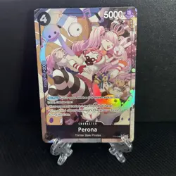 One Piece CCG Perona OP06-093 Alt Art SR - Wings of the Captain English - Image 1