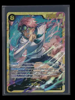 2025 One Piece OP11-119 Koby Secret Rare - Image 1