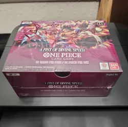 Bandai OP-11 One Piece Fist of Divine Speed Booster Box English factory sealed!! - Image 4