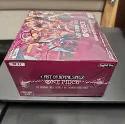 Bandai OP-11 One Piece Fist of Divine Speed Booster Box English factory sealed!! - Image 5