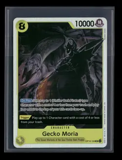 2026 One Piece OP14-104 Gecko Moria Super Rare - Image 1