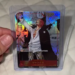 ONE PIECE Shanks (Manga Alt Art) OP09-004 SR Emperors in the New World Japanese - Image 1