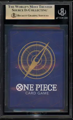 One Piece CCG Nami The Premium Best Booster Nami Manga Alt Art OP01-016 BGS 10 - Image 2