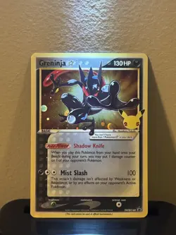 Greninja Gold Star SWSH144 Pokemon SWSH: Sword & Shield Promo Cards NM - Image 1
