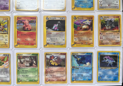 WOTC 1999 Vintage Pokemon Card Lot of 24 Cards Mewtwo, Eevie, Gengar - MP - Image 5