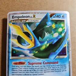🔥🔥2007 Empoleon Lv. X DP11, Holo Pokemon Card, Diamond & Pearl Black Star... - Image 2