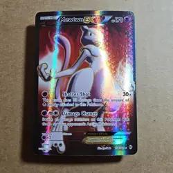🔥🔥2015 Mewtwo EX Full Art Holo Rare, XY Breakthrough Pokemon TCG Card, 158/162 - Image 1
