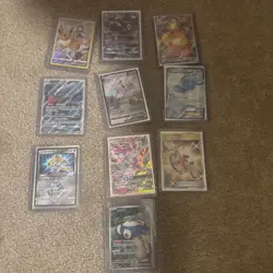 Lot Of 10 Pokemon cards - Image 1