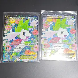 Pokemon TCG Basic EX Holo Card Lot: Shaymin RC21/RC25 (2) English - Image 1