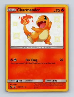 Charmander SV6 Pokemon Hidden Fates Shiny Vault Rare Card NM+ - Image 1