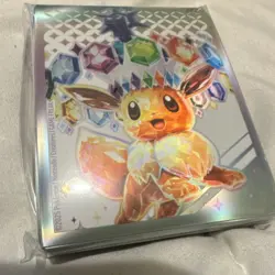 Pokemon TCG Eevee Card Sleeves 65ct Multicolor 2025 - Prismatic Evolutions - Image 1