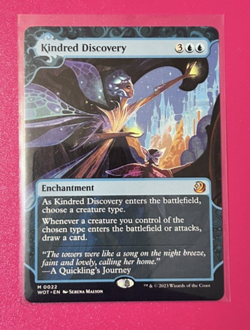 *Kindred Discovery* -Wilds of Eldraine: Enchanting Tales #22- Near Mint - Mythic - Image 1