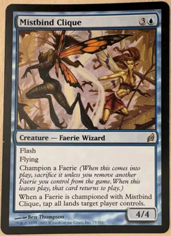 Mistbind Clique X1 Lorwyn Mtg Magic the Gathering - Image 1