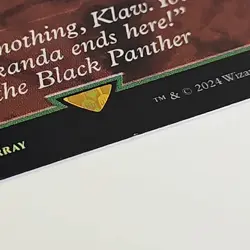(NM-) Heroic Intervention Rainbow Foil Secret Lair Marvel Black Panther MTG SLD - Image 3