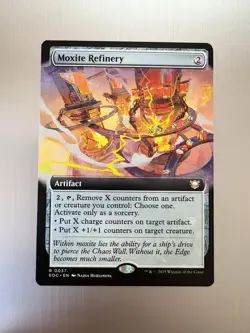 Moxite Refinery - 37 - MTG: Edge of Eternities - Rare - Extended Art - Regular - Image 1