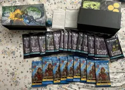 Magic The Gathering MTG Lorwyn Eclipsed & Artherdrift Play Booster Pack Lot - Image 1