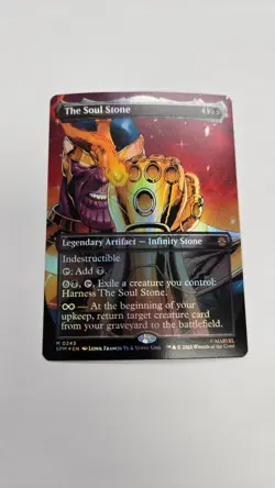 The Soul Stone (Borderless) Marvel's Spider-Man Foil - Image 1