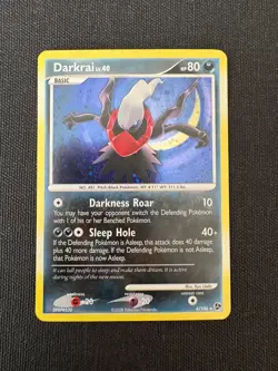 Pokemon - Darkrai 4/106 Great Encounters Holo - LP - Image 1