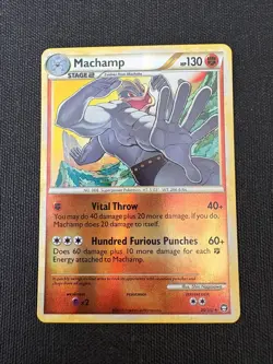 Pokemon - Machamp 26/102 Triumphant Reverse Holo - LP - Image 1