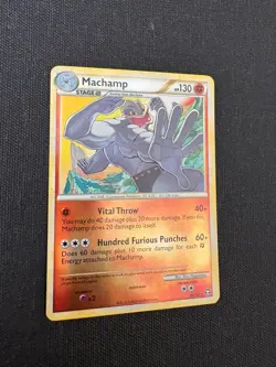 Pokemon - Machamp 26/102 Triumphant Reverse Holo - LP - Image 2