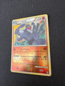 Pokemon - Machamp 26/102 Triumphant Reverse Holo - LP - Image 3