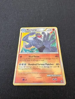 Pokemon - Machamp 26/102 Triumphant Reverse Holo - LP - Image 4