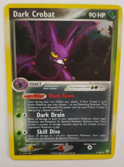 Dark Crobat 3/109 Holo Team Rocket Returns Regular English Pokemon Card 2004 - Image 1