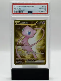 2023 Pokemon Mew En Mew Ex Hyper Rare 205/165 PSA 10 GEM MINT*Best of the Best - Image 1