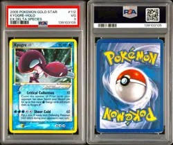 Pokemon TCG Kyogre Gold Star 112/113 Delta Species Holo PSA 3 SWIRL💫 - Image 4