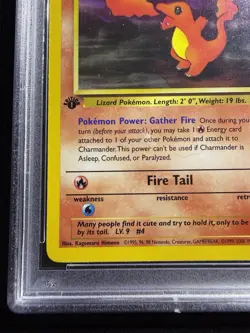 Pokemon TCG Charmander Team Rocket 50/82 Regular 1st Edition Common - PSA 10 - Image 5