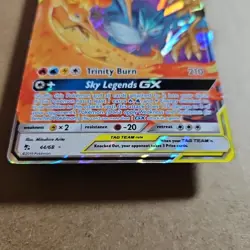 🔥🔥2019 Moltres & Zapdos & Articuno Gx 44/68, Pokemon Card Hidden Fates, Tag... - Image 2