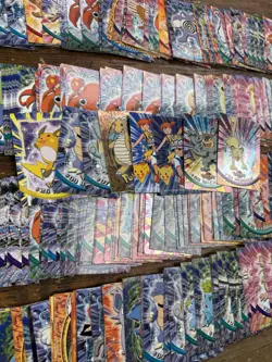 HUGE Pokemon Topps Trading Cards 1999 TV animation edition Lot of 425 Cards - Image 1