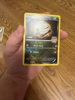 Pokemon Dragon Vault Regional Championships Shelgon STAFF Stamp NM - Image 3