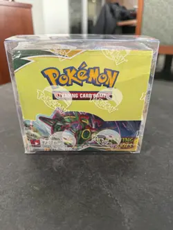 Pokemon Evolving Skies Booster Box Sealed With Box Protector - Image 1