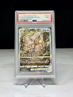 Pokemon Zoroark VSTAR GG56/GG70 Crown Zenith Galarian Gallery PSA 9 MINT - Image 1