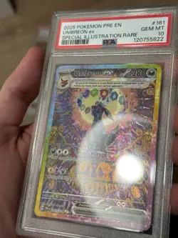 Pokemon Umbreon ex Special Illustration Rare Holo Sv: Prismatic Evolutions 161/. - Image 3