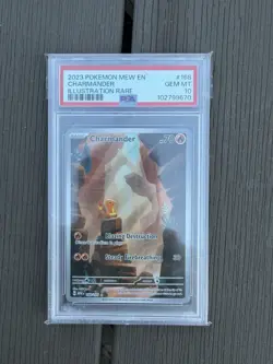 Pokemon TCG Charmander Scarlet & Violet 151 PSA 10 English - Image 1