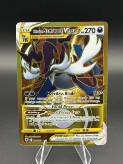 Hisuian Samurott VSTAR 209/189 Pokemon Astral Radiance Secret Rare Full Art Holo - Image 1