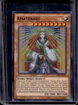 2016 Yu-Gi-Oh! The Dark Illusion - English 1st Edition Amaterasu #TDIL-EN035 - Image 1