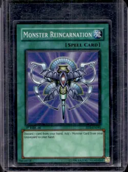 2004 Yu-Gi-Oh! 1st Edition Monster Reincarnation Ultra Rare #RDS-EN045 - Image 1