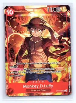Monkey.D.Luffy (Treasure Booster Set) One Piece Promotion Cards #ST10-006 *hl - Image 1