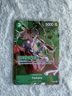 One Piece TCG Yamato P-008 Winner Pack Vol.1 Near Mint English Promo Card - Image 1