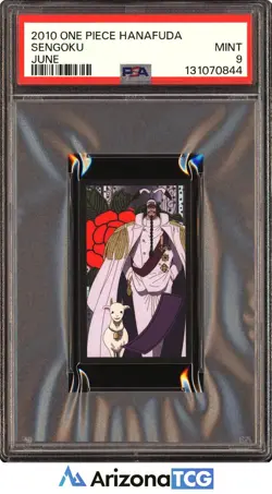 One Piece 2010 Sengoku June One Piece Hanafuda PSA 9 - Image 1