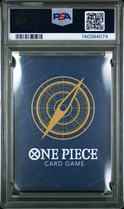 2025 ONE PIECE JAPANESE MANGA ALTERNATE ART OP11-118 MONKEY D. LUFFY PSA 10 - Image 2