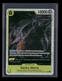2026 One Piece OP14-104 Gecko Moria Super Rare - Image 1