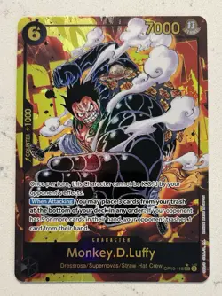 Monkey D Luffy OP10-118 Alt Art SEC (Royal Blood) - Image 1