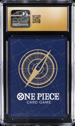 2024 ONE PIECE JPN STRONGEST 3 BROTHERS #P-075 MONKEY D. LUFFY CGC 10 PRISTINE - Image 2