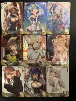 9 Sexy Anime Waifu Cards bulk - Image 1