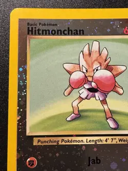 Hitmonchan WoTC Best of Game Promo 2 Pokemon Card Reverse Holo Near Mint - Image 3