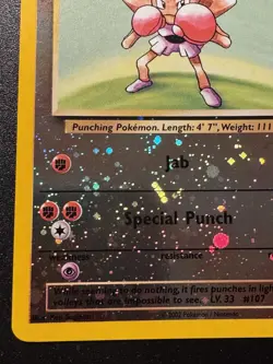 Hitmonchan WoTC Best of Game Promo 2 Pokemon Card Reverse Holo Near Mint - Image 5